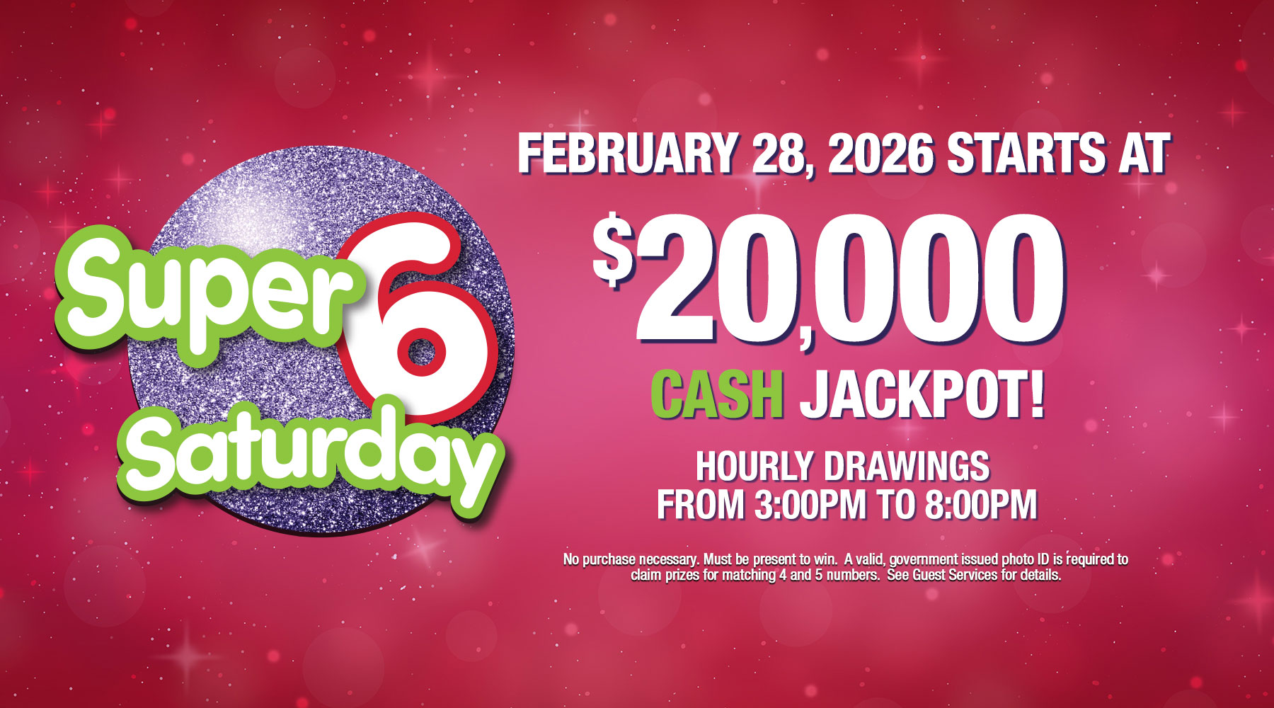 Super 6 Saturday 20K
